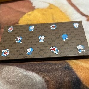 Gucci Brown Note Pads with Doraemon Design
